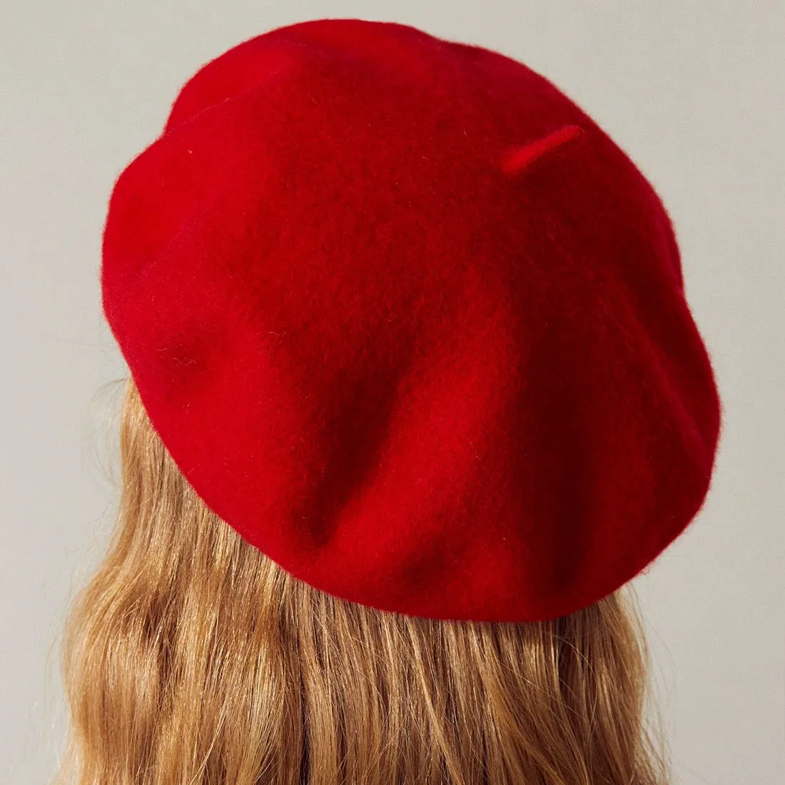 100% Wool Vintage Style French Painter Beret