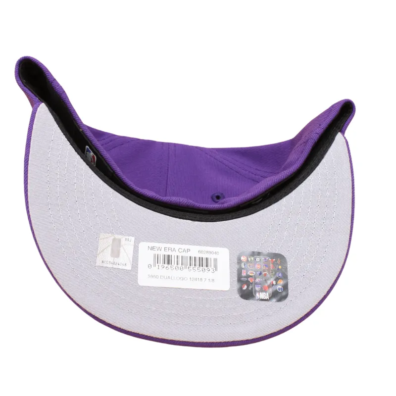 59Fifty Fitted Cap Dual Logo Los Angeles Lakers - OTC