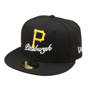 59Fifty Fitted Cap Dual Logo Pittsburgh Pirates - OTC