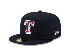 59Fifty Fitted Cap July 4 Texas Rangers - Navy