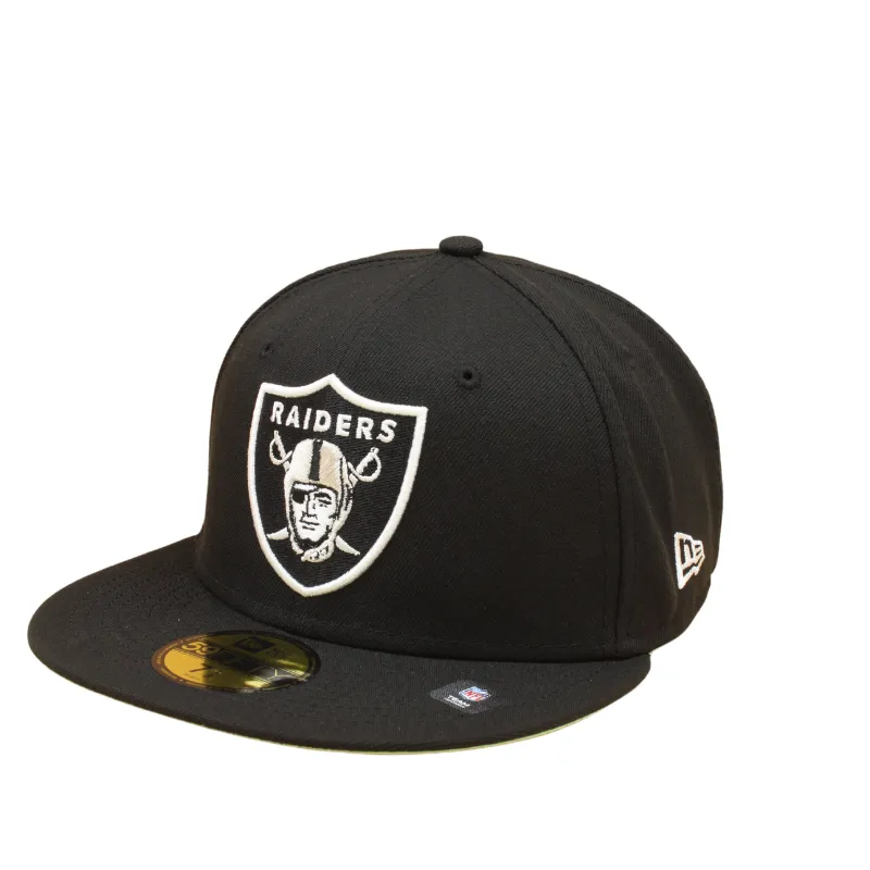 59Fifty Fitted Cap Las Vegas Raiders CITRUS POP - Black