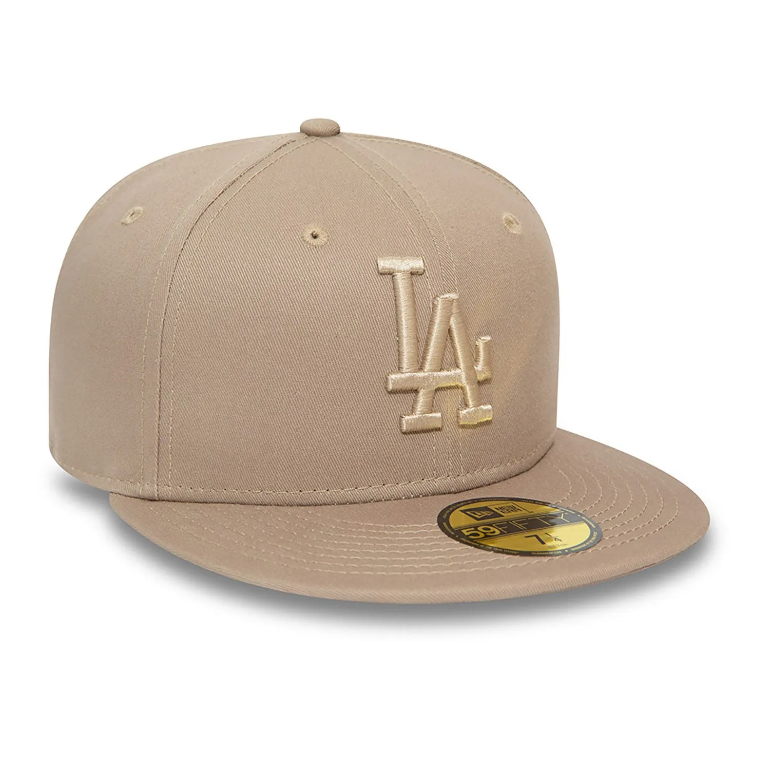 59Fifty Fitted Cap League Essential Los Angeles Dodgers - Light Brown