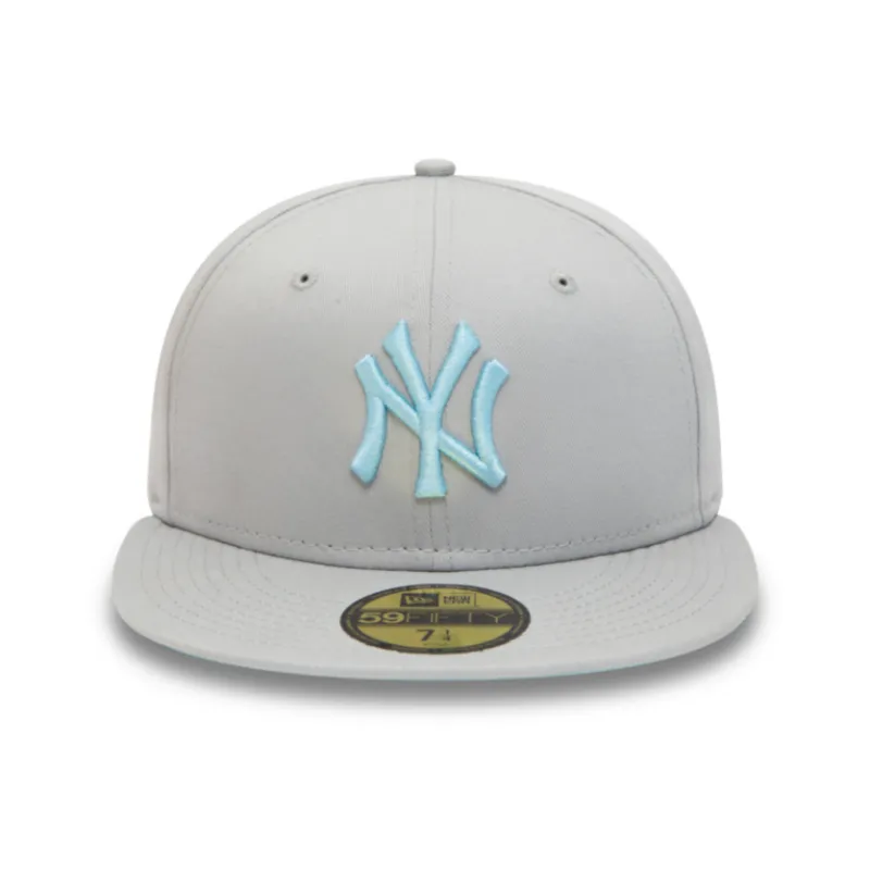 59Fifty Fitted Cap League Essential New York Yankees - Grey/Light Blue