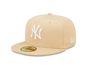 59Fifty Fitted Cap League Essential New York Yankees - Light Khaki