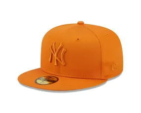 59Fifty Fitted Cap League Essential New York Yankees - Orange Tonal