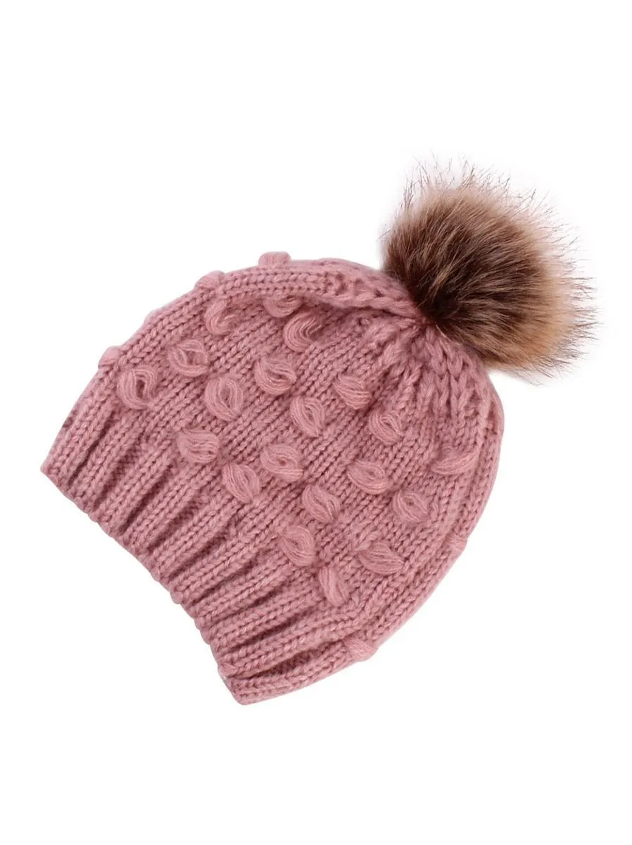 Adorable Single Pom Baby Knitted Beanie Hat