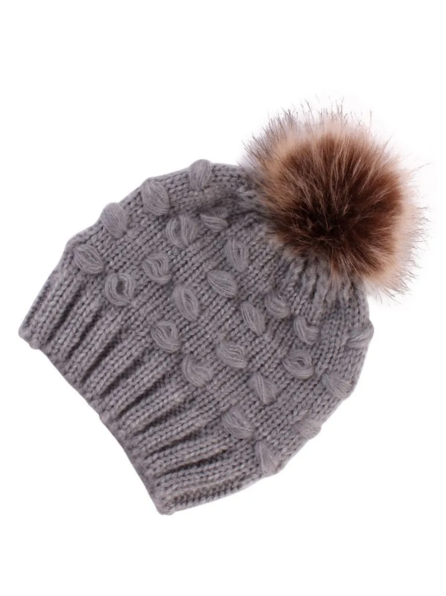 Adorable Single Pom Baby Knitted Beanie Hat