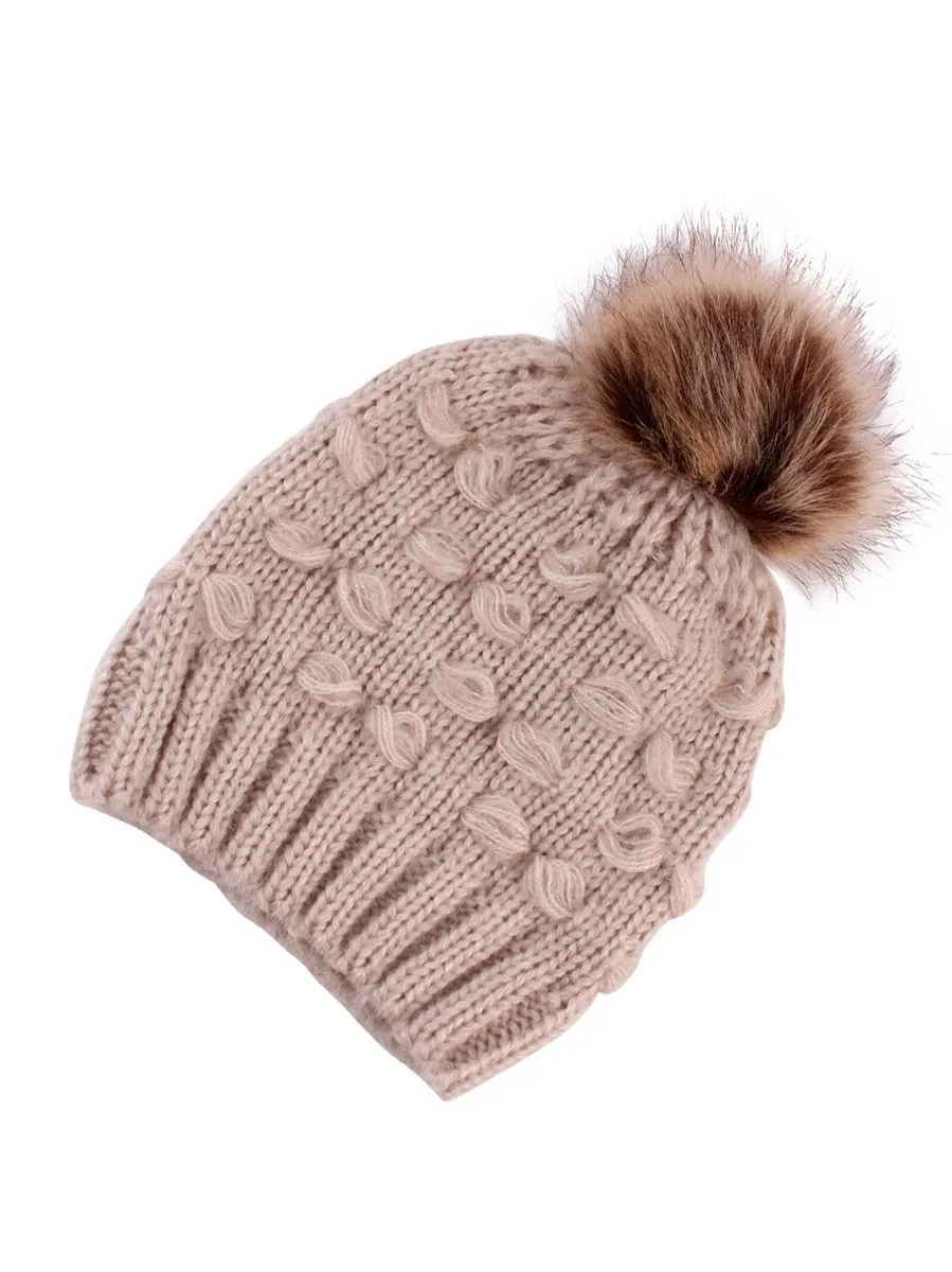 Adorable Single Pom Baby Knitted Beanie Hat