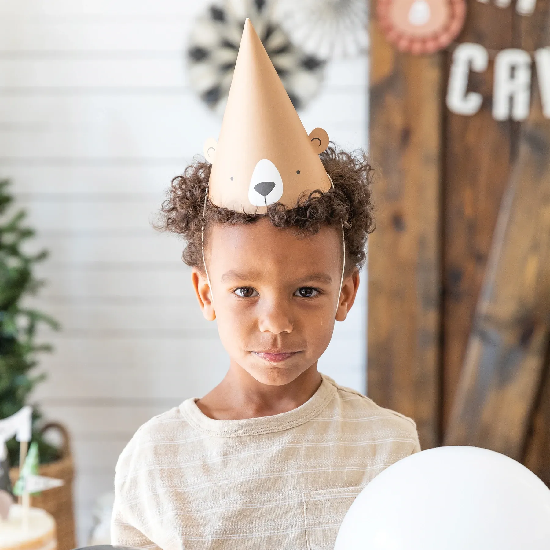 ADVENTURE BEAR PARTY HATS