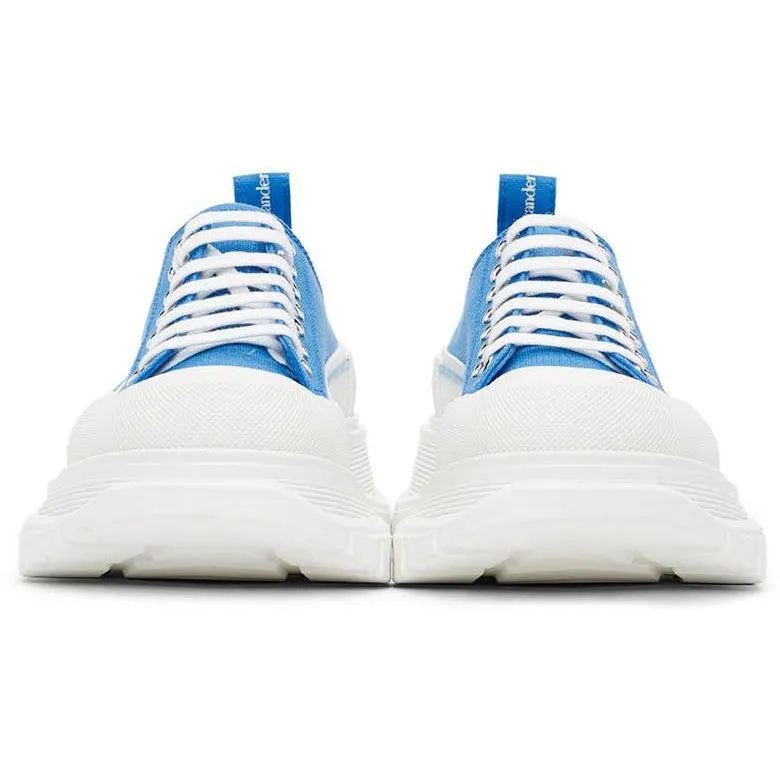 Alexander McQueen SSENSE Exclusive Blue Tread Slick Sneakers