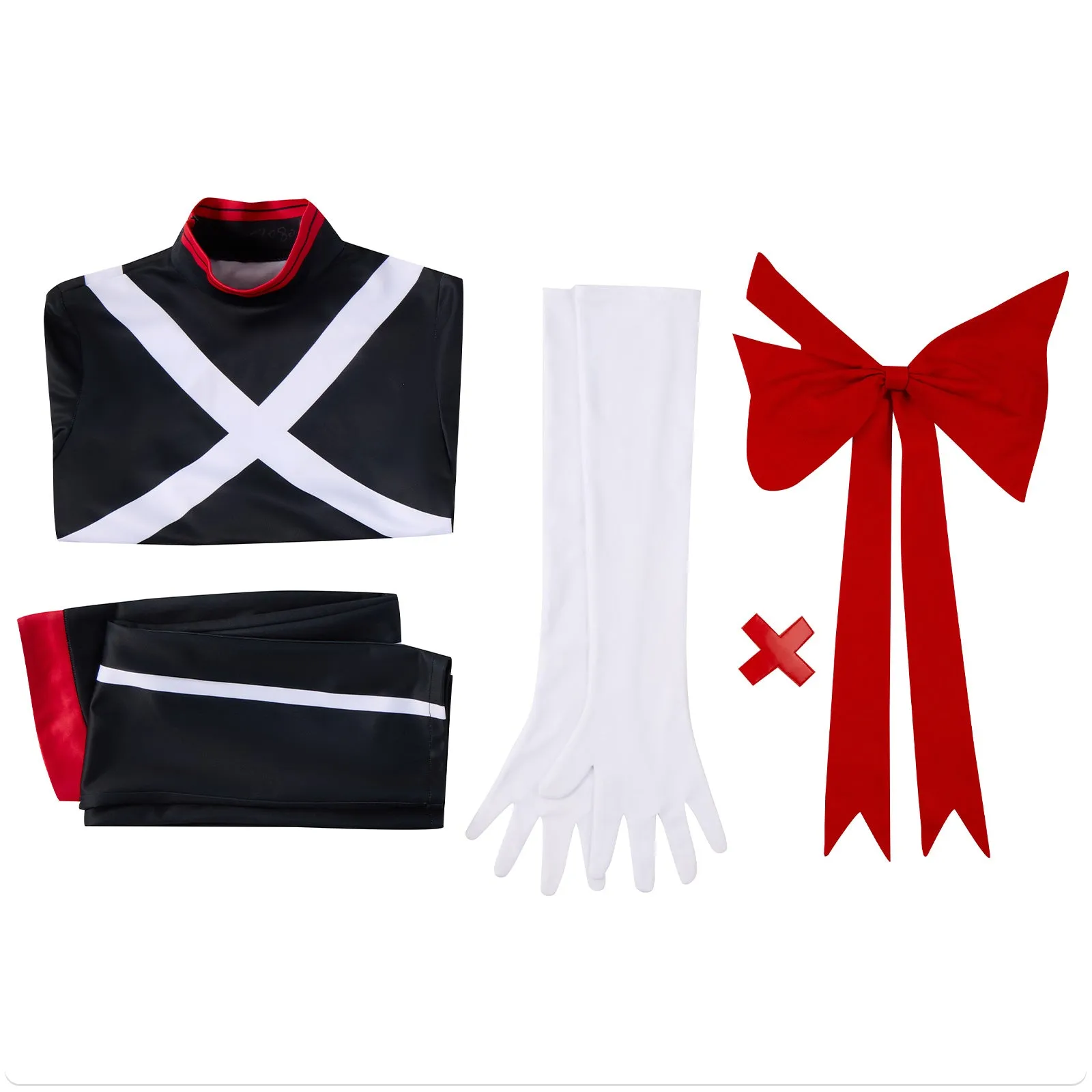Anime Hazbin Hotel Vaggie Cosplay Costume Black Full Combat Uniform Halloween Clothing
