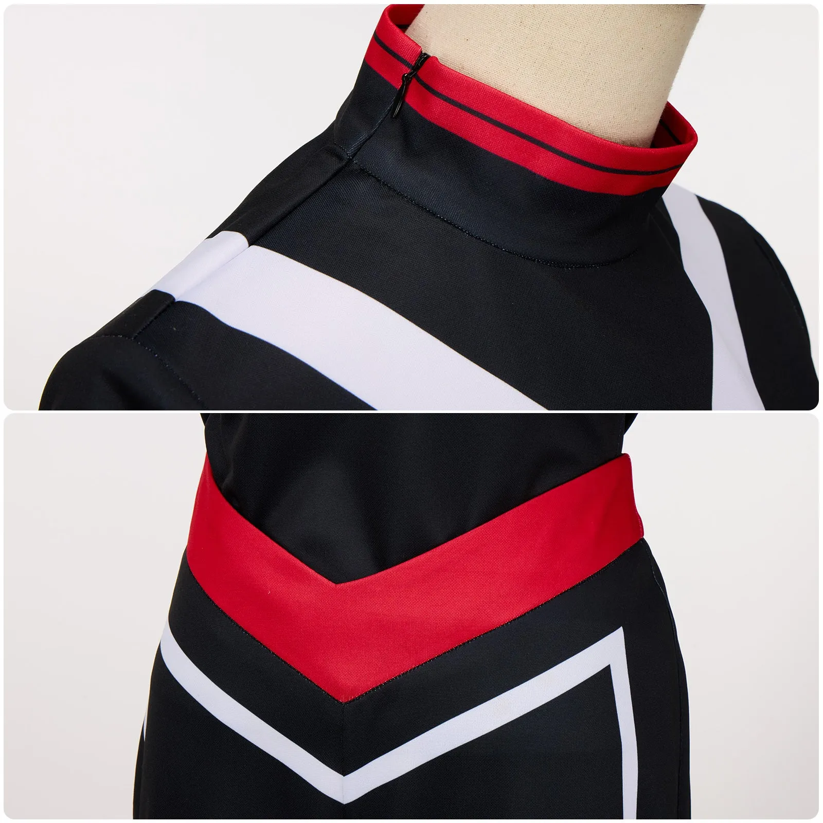 Anime Hazbin Hotel Vaggie Cosplay Costume Black Full Combat Uniform Halloween Clothing
