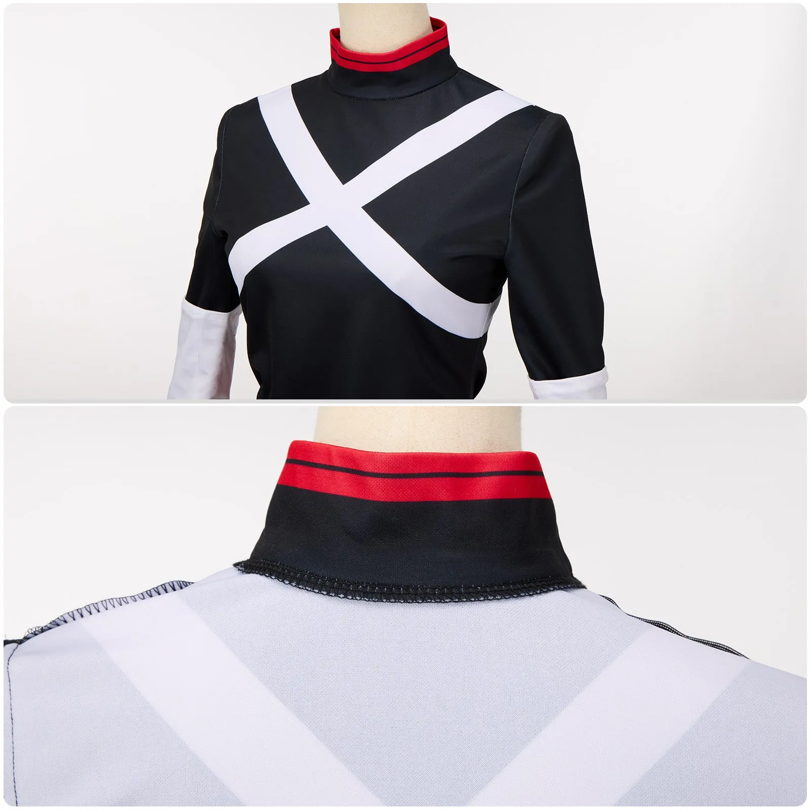 Anime Hazbin Hotel Vaggie Cosplay Costume Black Full Combat Uniform Halloween Clothing