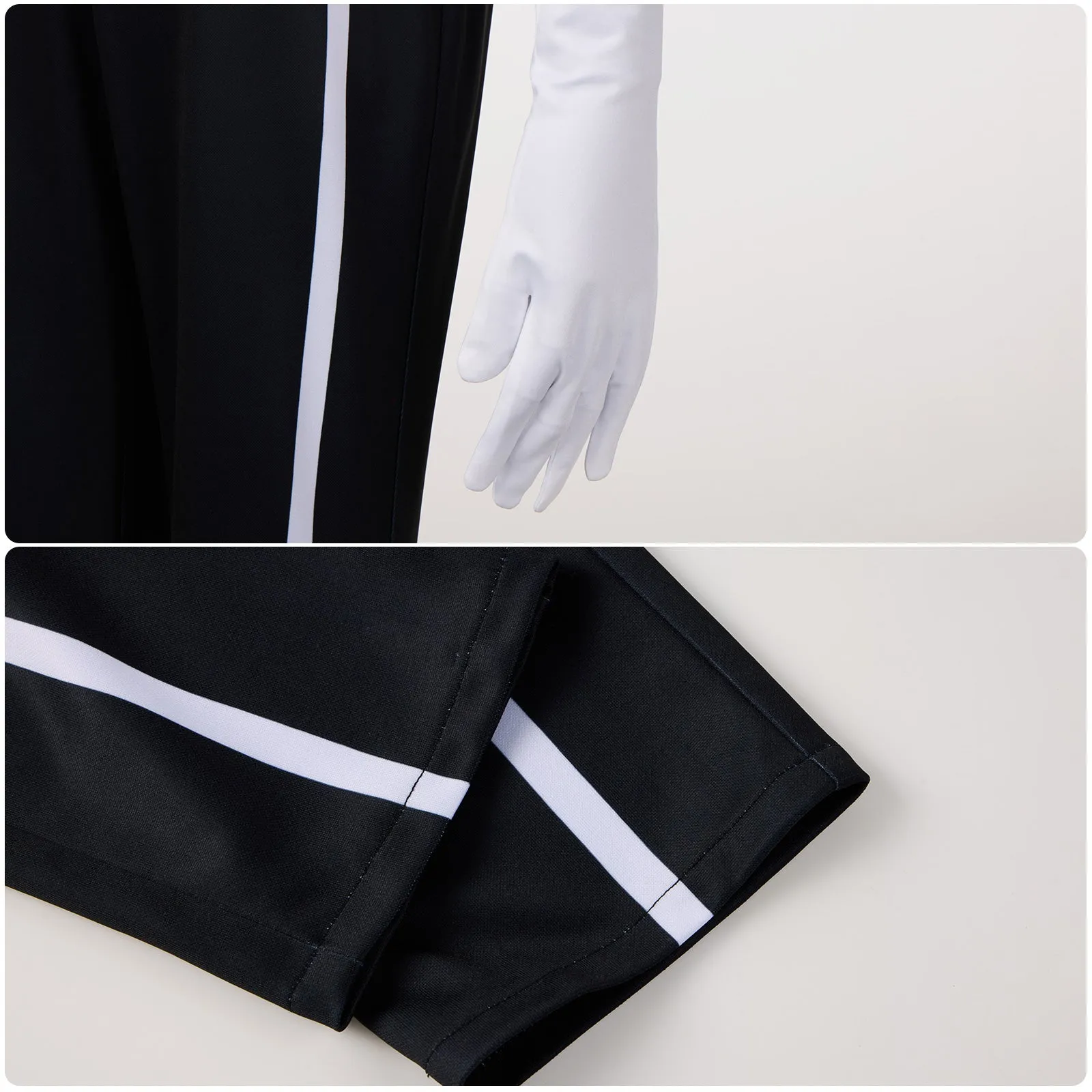 Anime Hazbin Hotel Vaggie Cosplay Costume Black Full Combat Uniform Halloween Clothing
