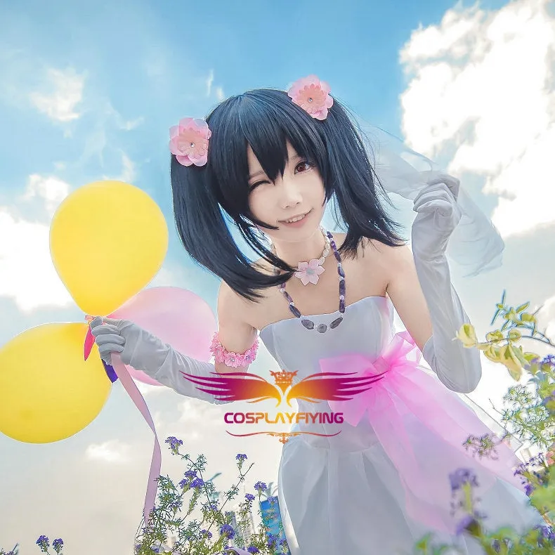 Anime LoveLive! Love Live Nico Yazawa Black Ponytails Cosplay Wig Cosplay for Adult Women Halloween Carnival