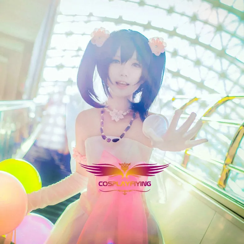 Anime LoveLive! Love Live Nico Yazawa Black Ponytails Cosplay Wig Cosplay for Adult Women Halloween Carnival
