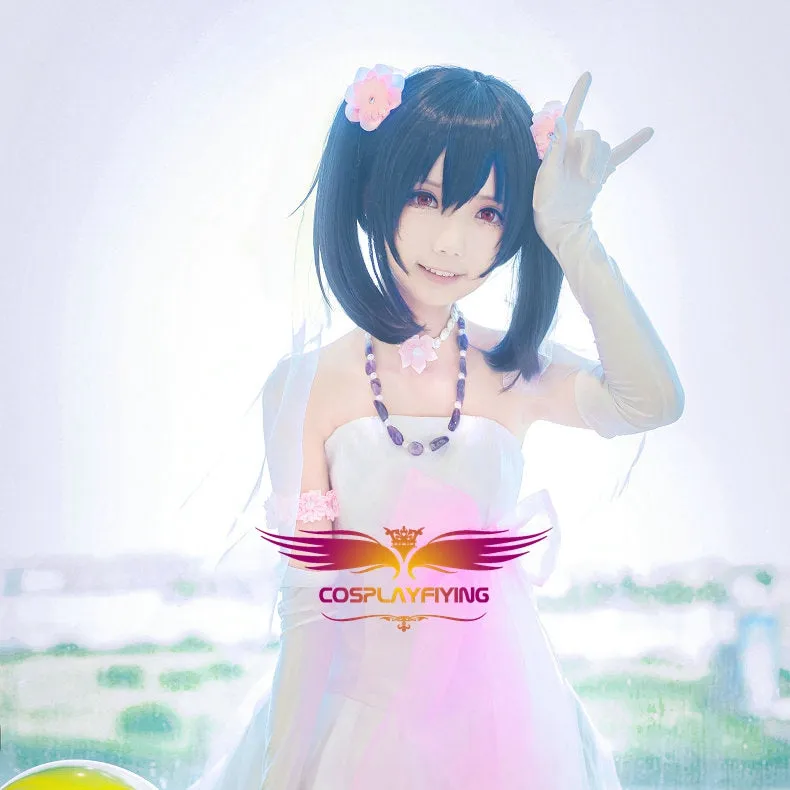 Anime LoveLive! Love Live Nico Yazawa Black Ponytails Cosplay Wig Cosplay for Adult Women Halloween Carnival