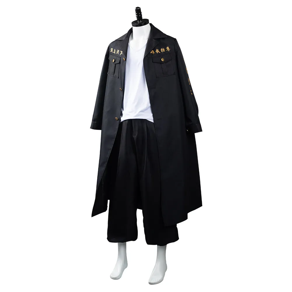 Anime Tokyo Revengers Manjirou Sano Halloween Carnival Suit Cosplay Costume Outfits