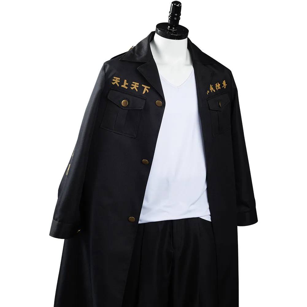 Anime Tokyo Revengers Manjirou Sano Halloween Carnival Suit Cosplay Costume Outfits