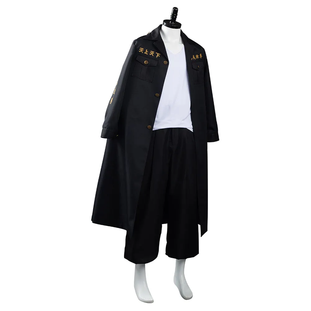 Anime Tokyo Revengers Manjirou Sano Halloween Carnival Suit Cosplay Costume Outfits