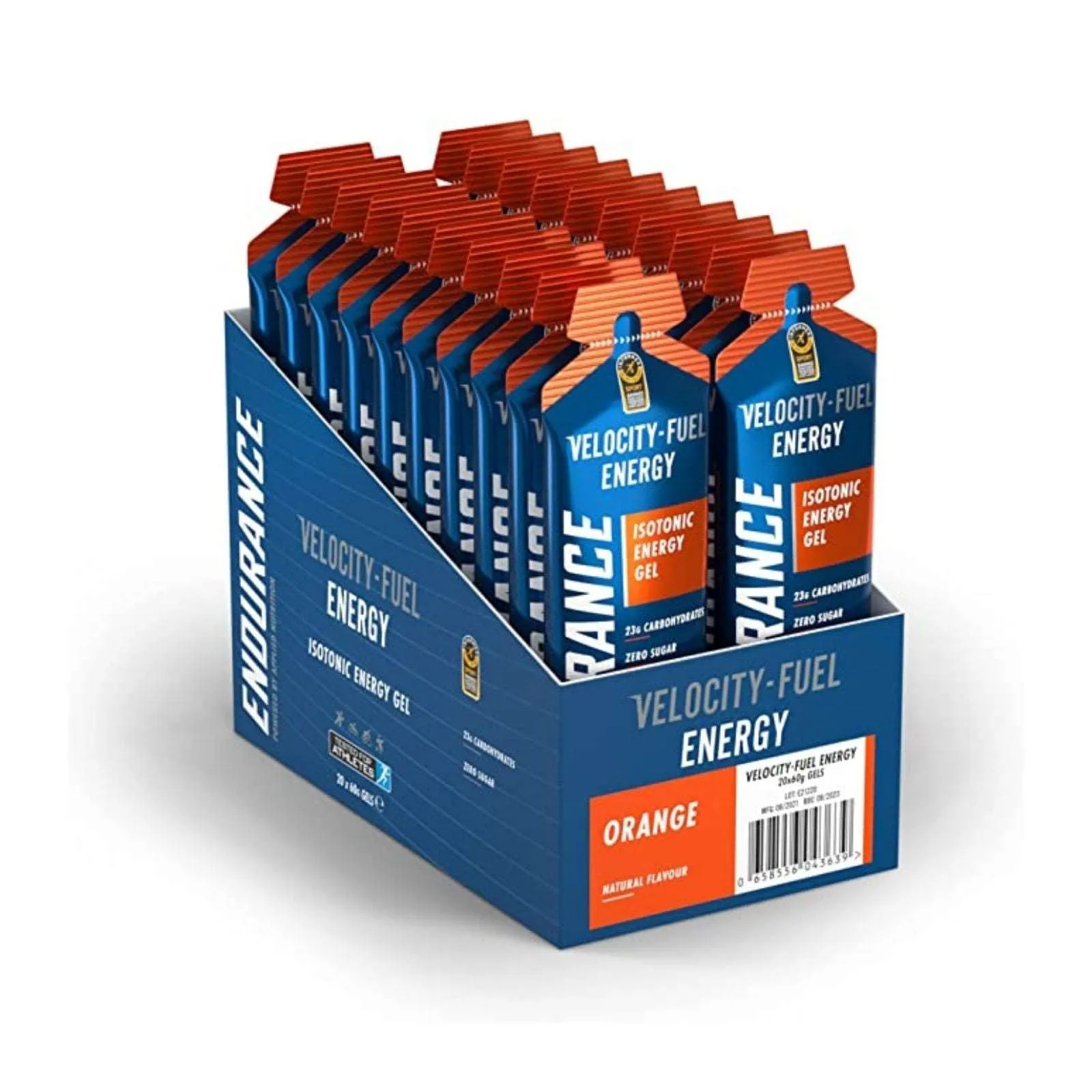Applied Nutrition ENDURANCE Velocity-Fuel Energy Gel 20 x 60ml