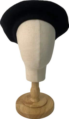 ASOS Wool Beret In Black UK M/L