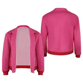 Barbie Ken Pink Jacket Outfits Halloween Carnival Suit Cosplay Costume