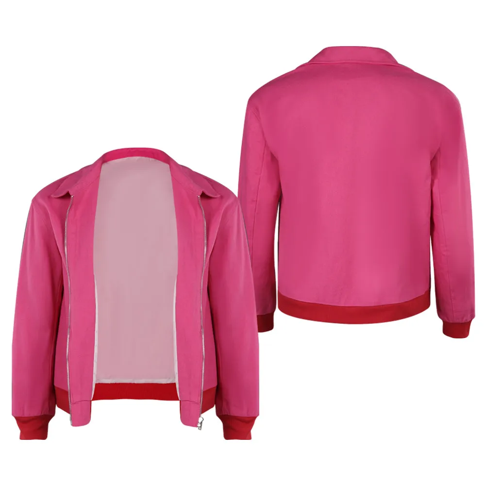 Barbie Ken Pink Jacket Outfits Halloween Carnival Suit Cosplay Costume