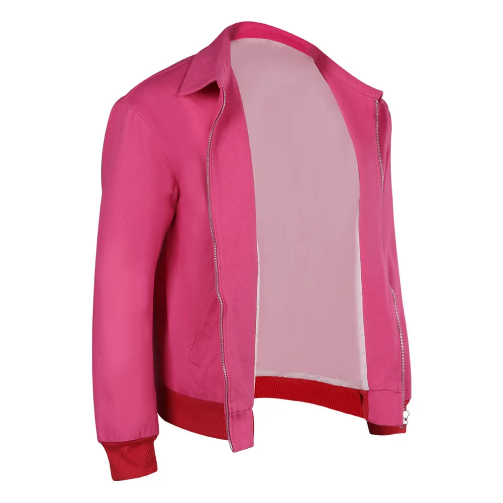 Barbie Ken Pink Jacket Outfits Halloween Carnival Suit Cosplay Costume