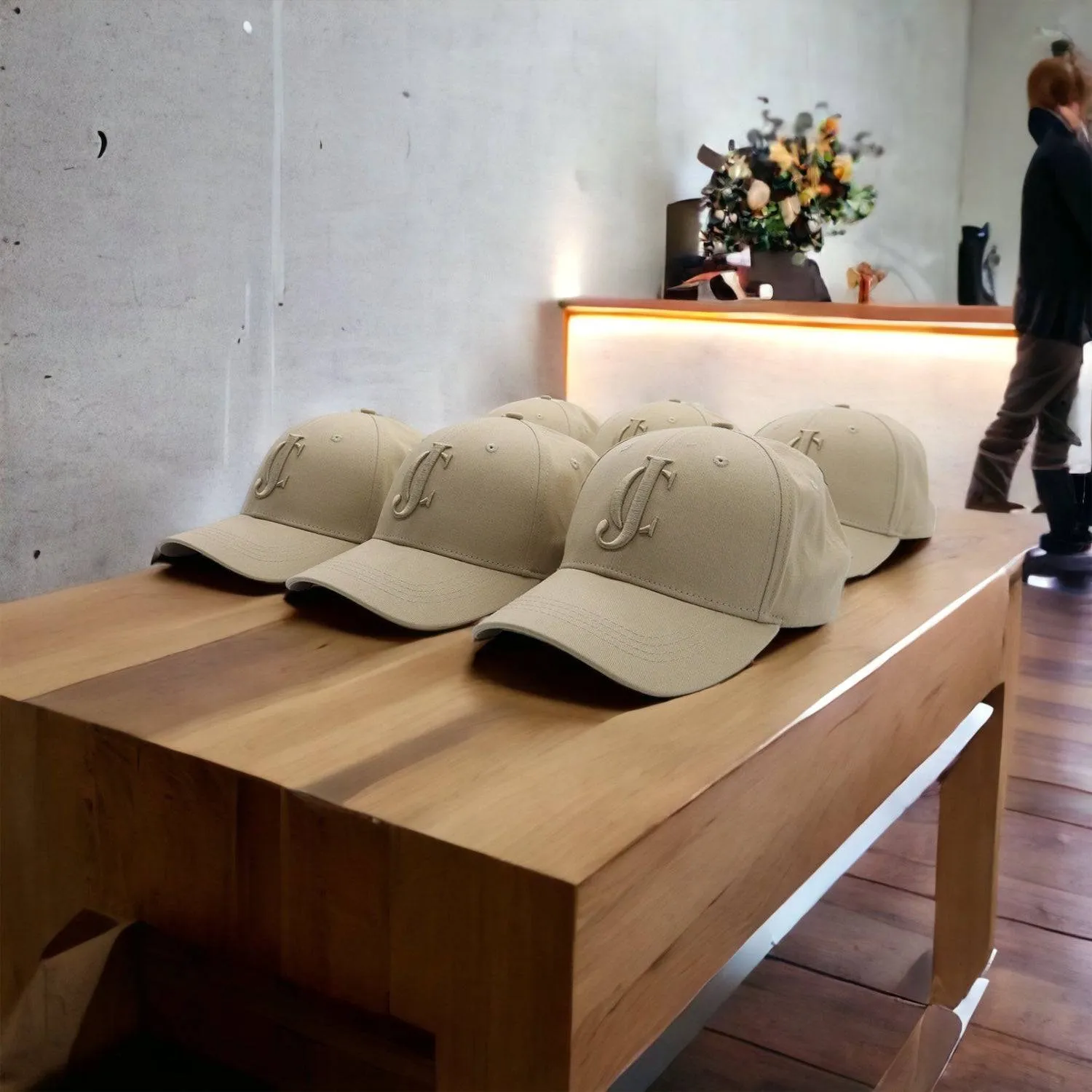 Beige Baseball Cap