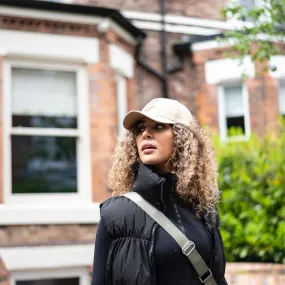 Beige Baseball Cap