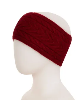 Berry Cable Knit Headband - NX725