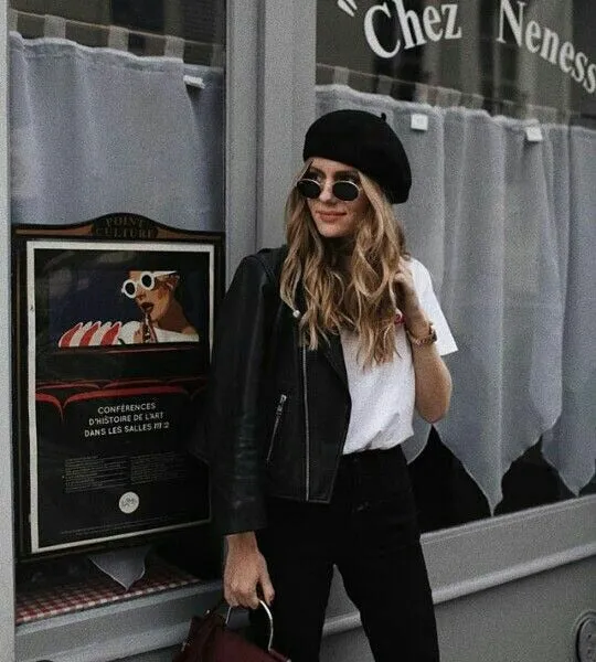 Bonjour Beret - black