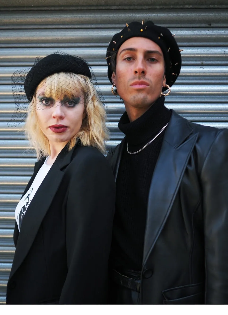 C-Beret cone pin