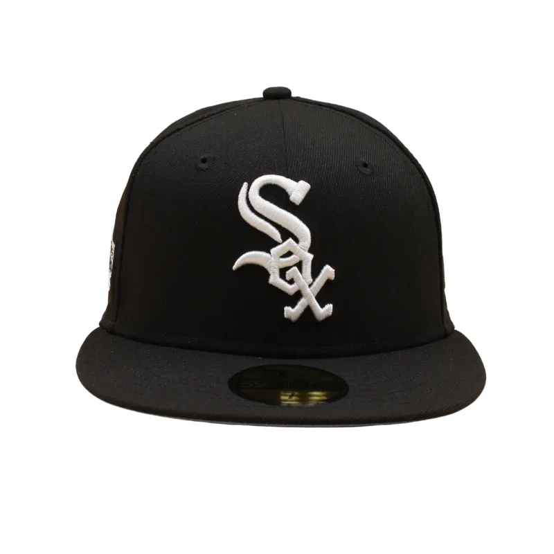 Chicago White Sox Cooperstown 59Fifty Fitted World Series 2005 - Black/Sky Blue