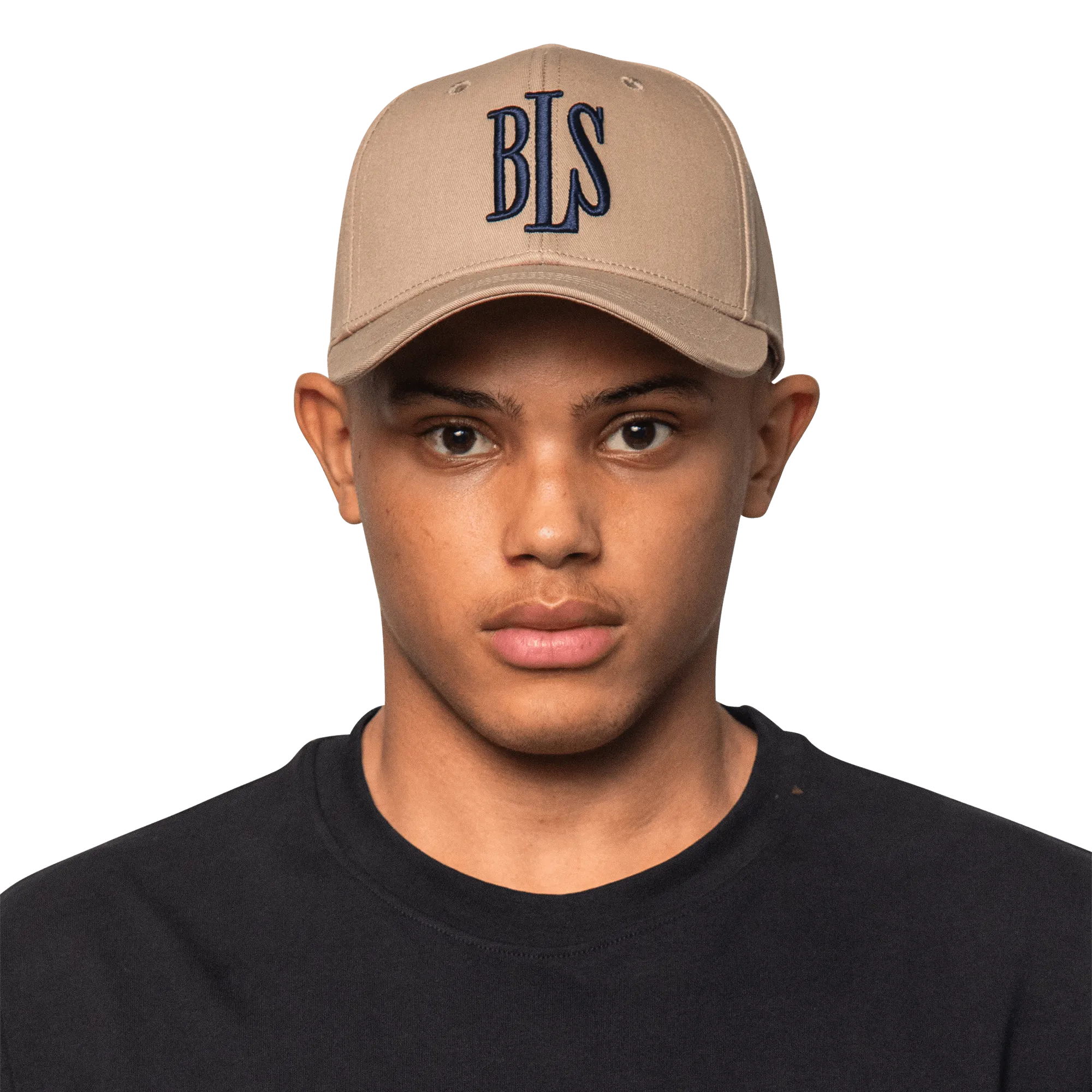Classic Baseball Cap - Sand/Navy