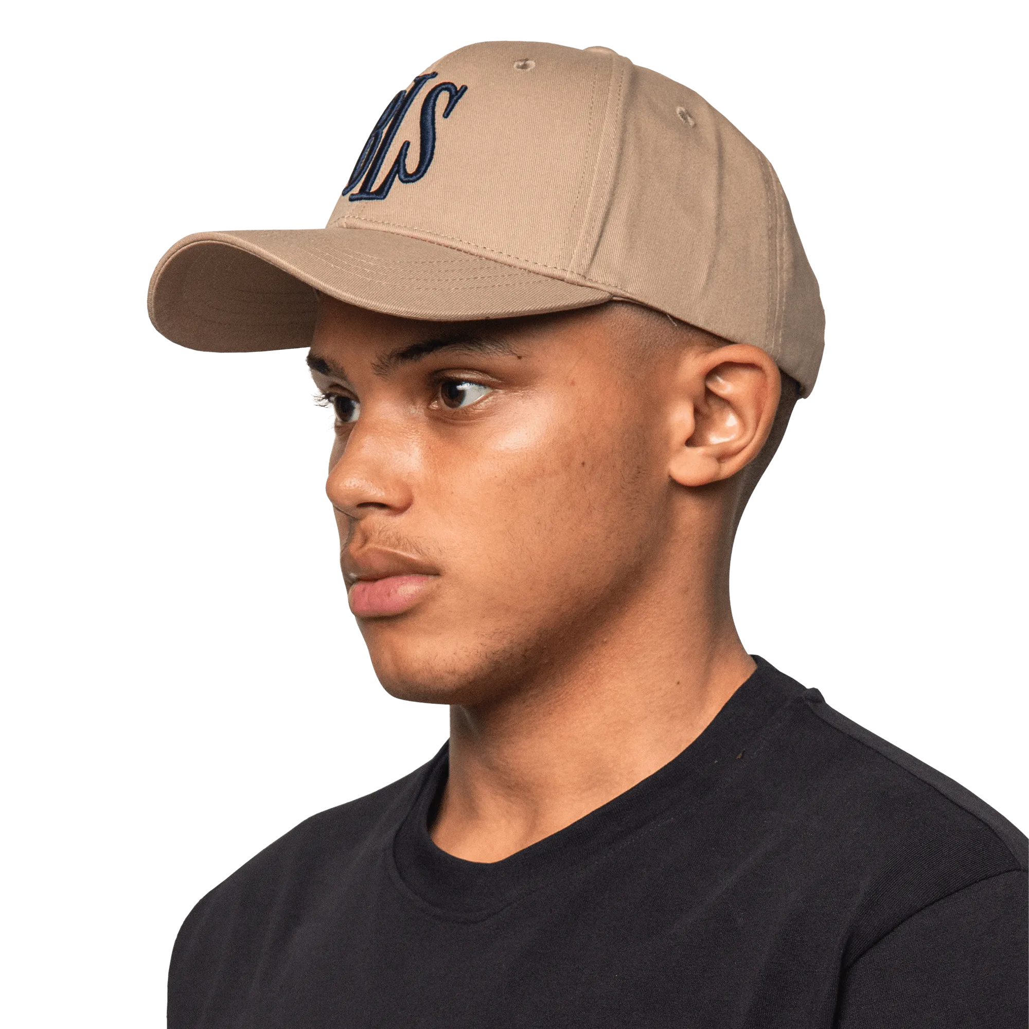 Classic Baseball Cap - Sand/Navy