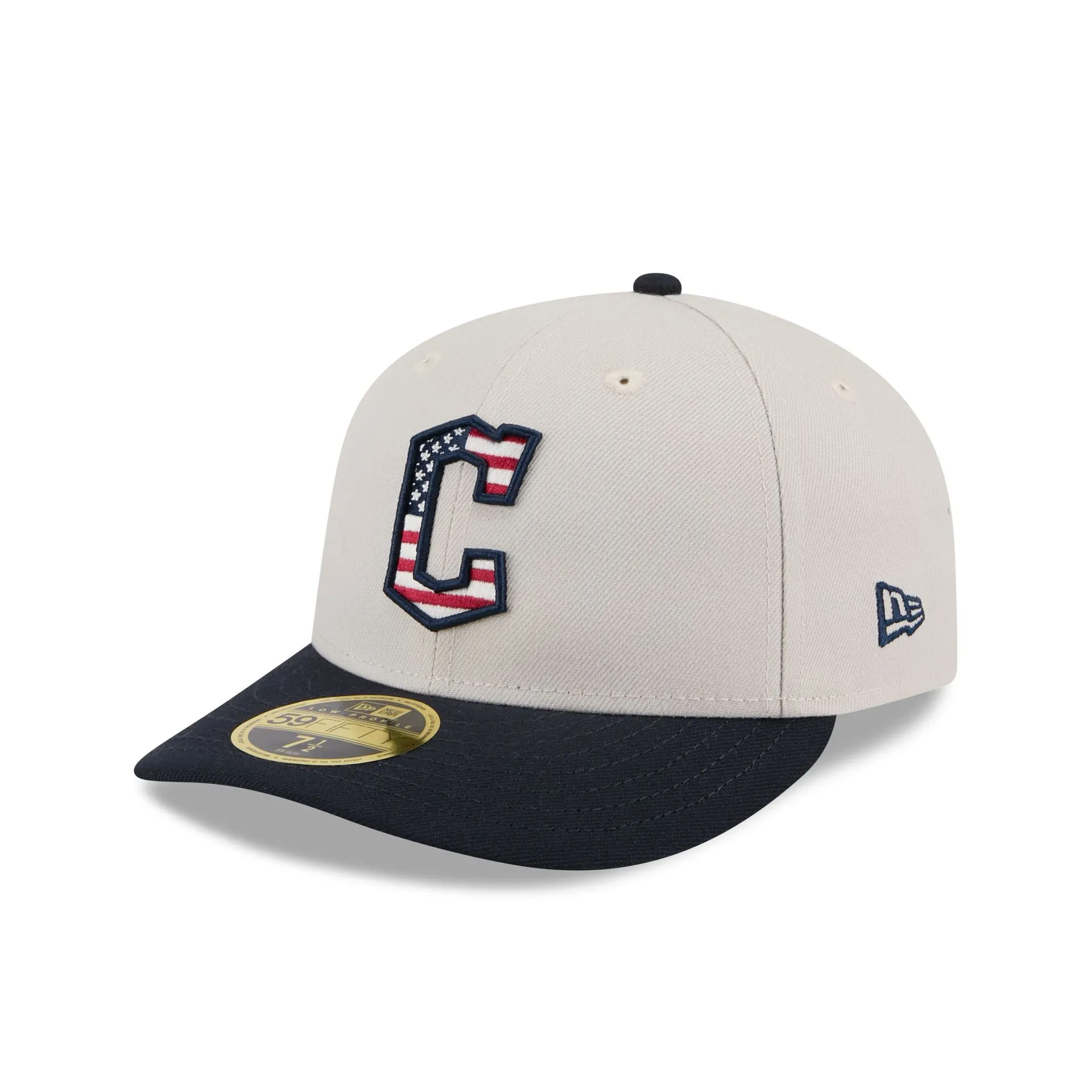 Cleveland Guardians Independence Day 2024 Low Profile 59FIFTY Fitted Hat