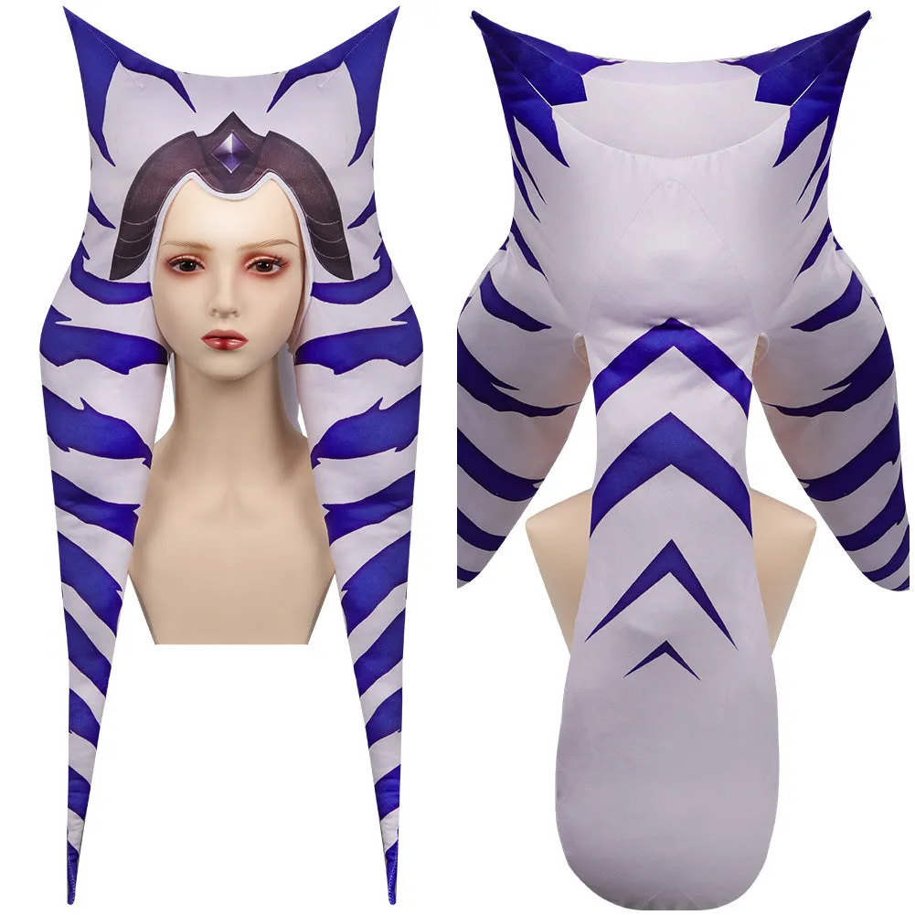 Clone Wars - Ahsoka Tano Cosplay Hat Headgear Costume Accessories Halloween Carnival Suit Prop