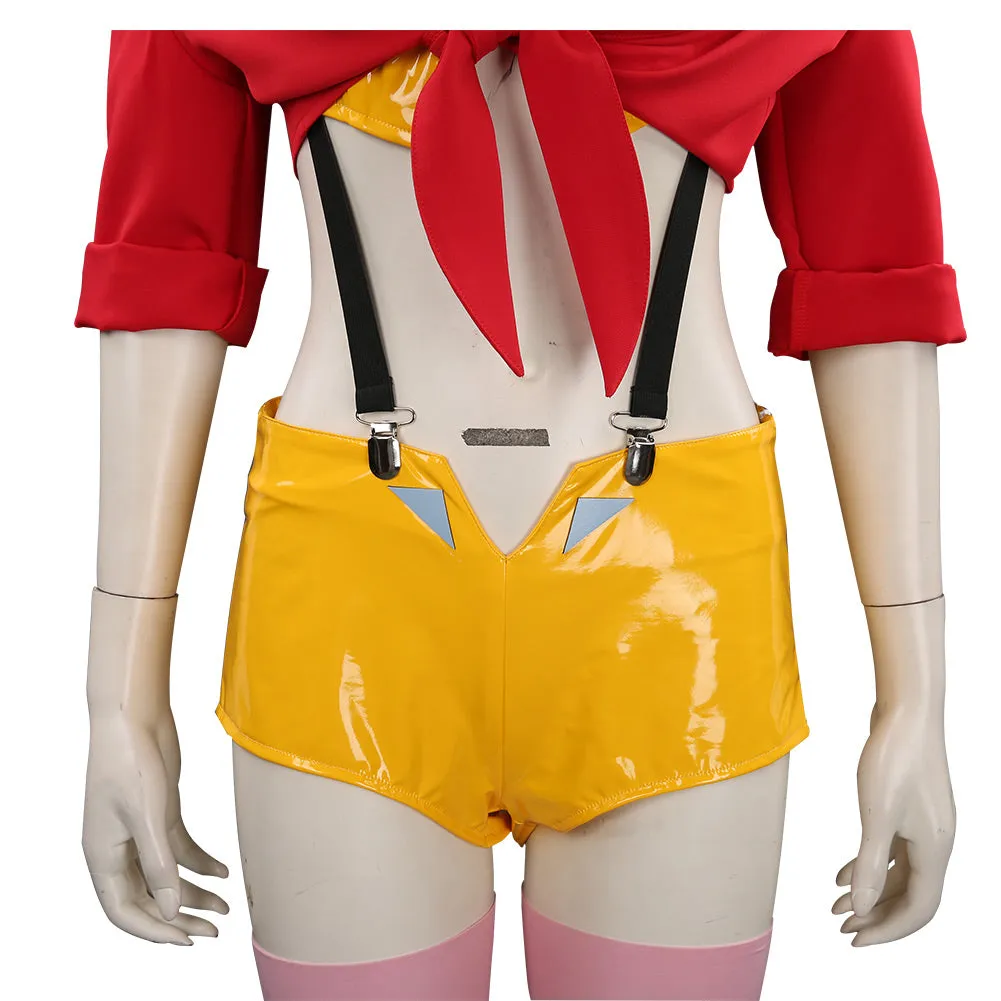 Cowboy Bebop Faye Valentine Halloween Carnival Suit Cosplay Costume Outfits