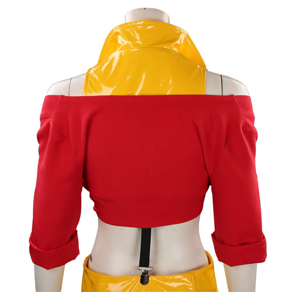 Cowboy Bebop Faye Valentine Halloween Carnival Suit Cosplay Costume Outfits
