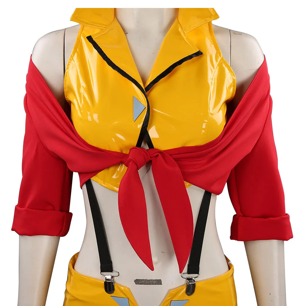 Cowboy Bebop Faye Valentine Halloween Carnival Suit Cosplay Costume Outfits