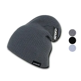 Cuglog Vinson Slouch Beanies Style Classic Knit Winter Cuffed Caps Hats