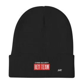 Cyber Security Red Team V1 - Embroidered Beanie