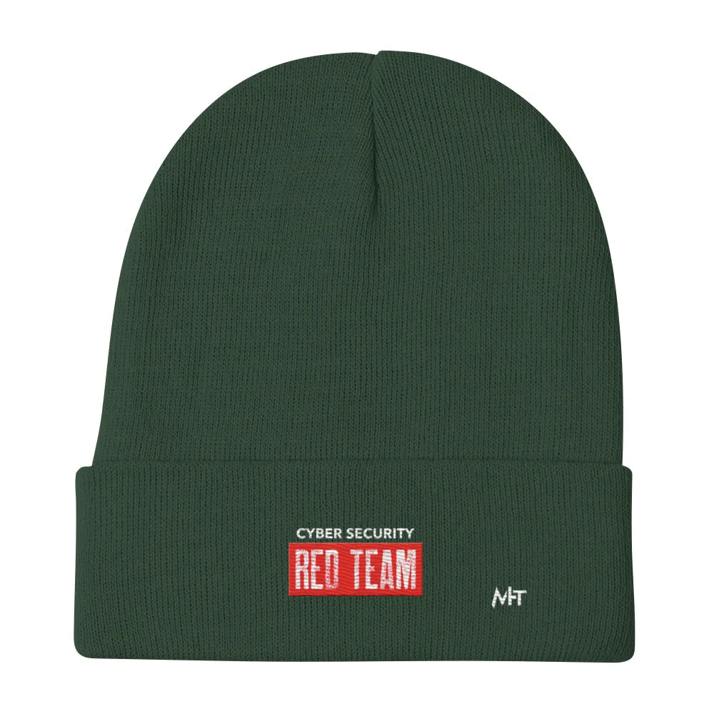 Cyber Security Red Team V1 - Embroidered Beanie
