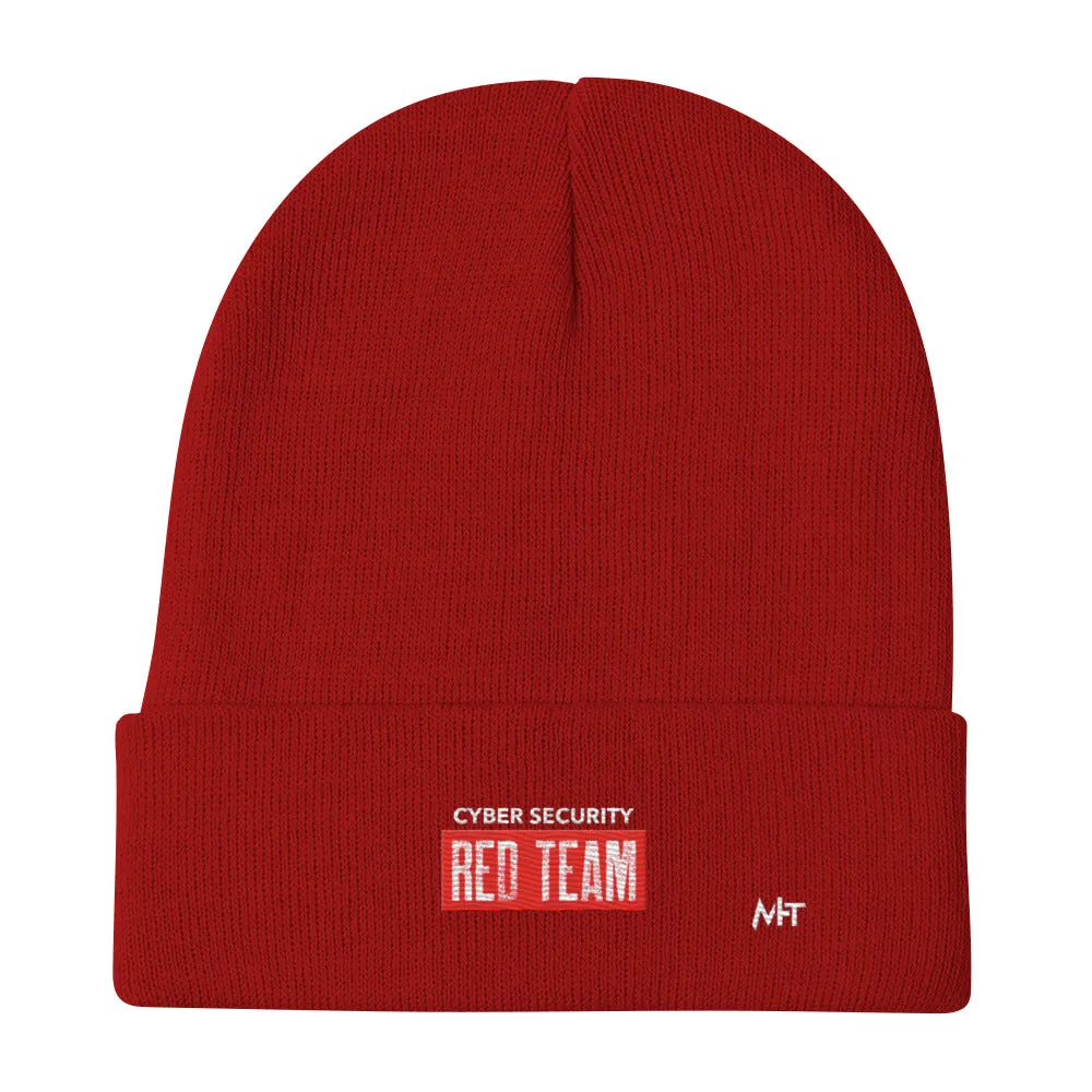 Cyber Security Red Team V1 - Embroidered Beanie