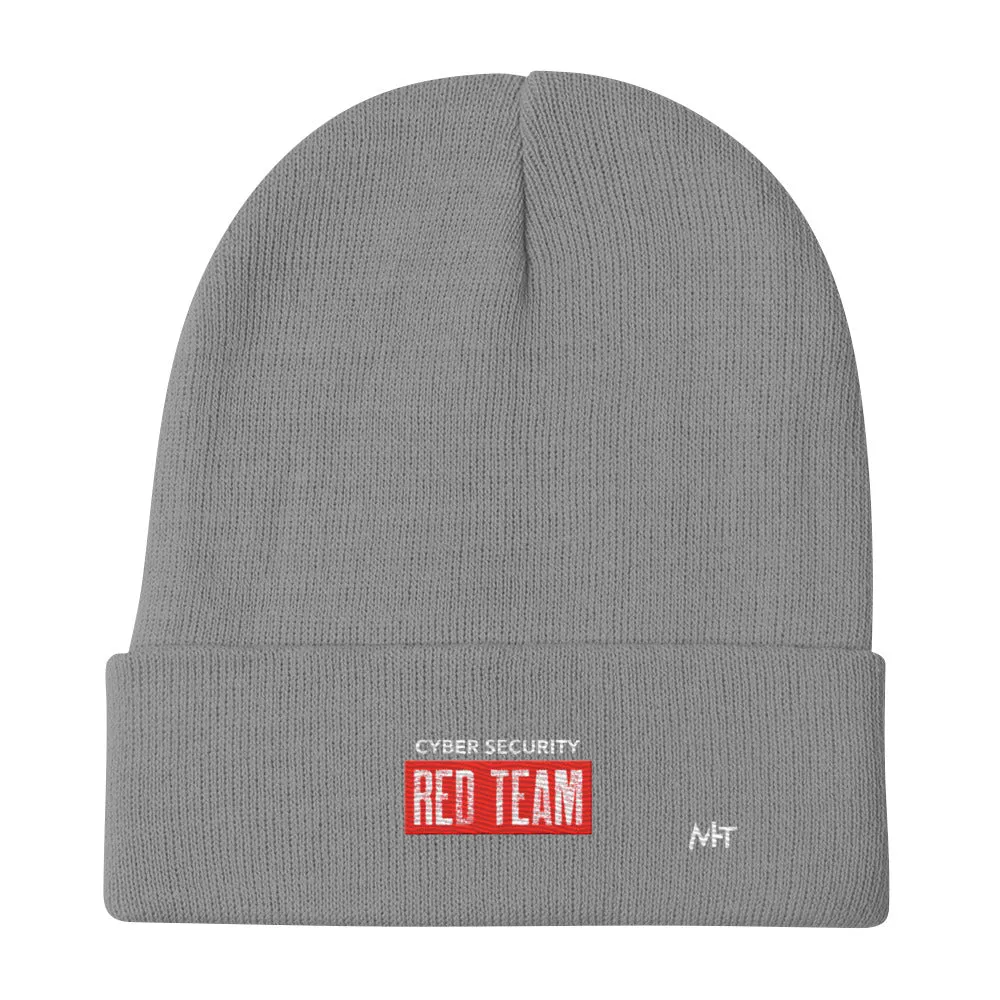 Cyber Security Red Team V1 - Embroidered Beanie