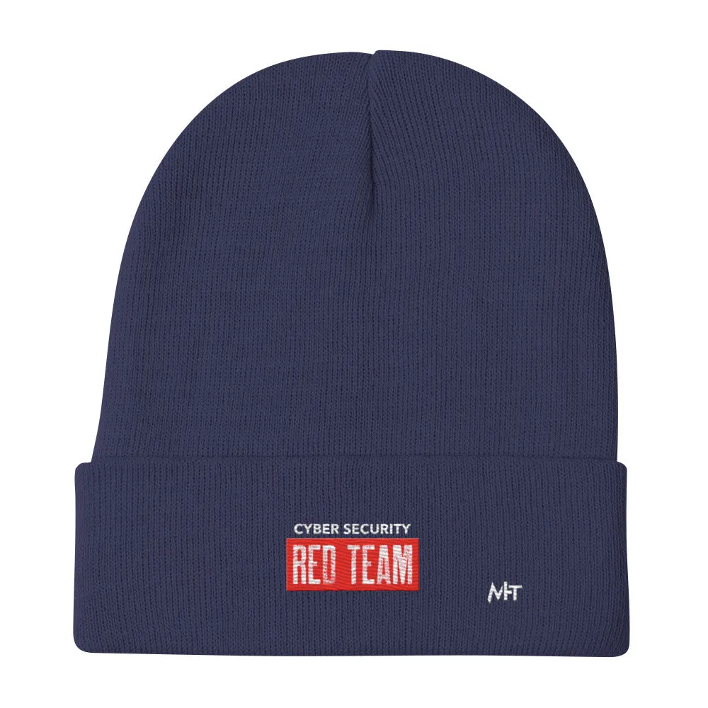 Cyber Security Red Team V1 - Embroidered Beanie