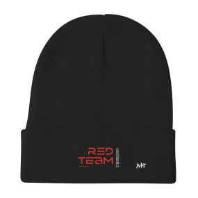 Cyber Security Red Team V11 - Embroidered Beanie