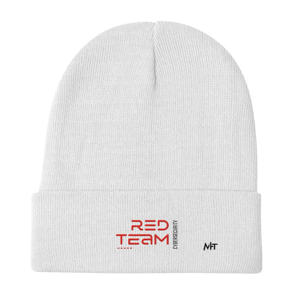 Cyber Security Red Team V11 - Embroidered Beanie